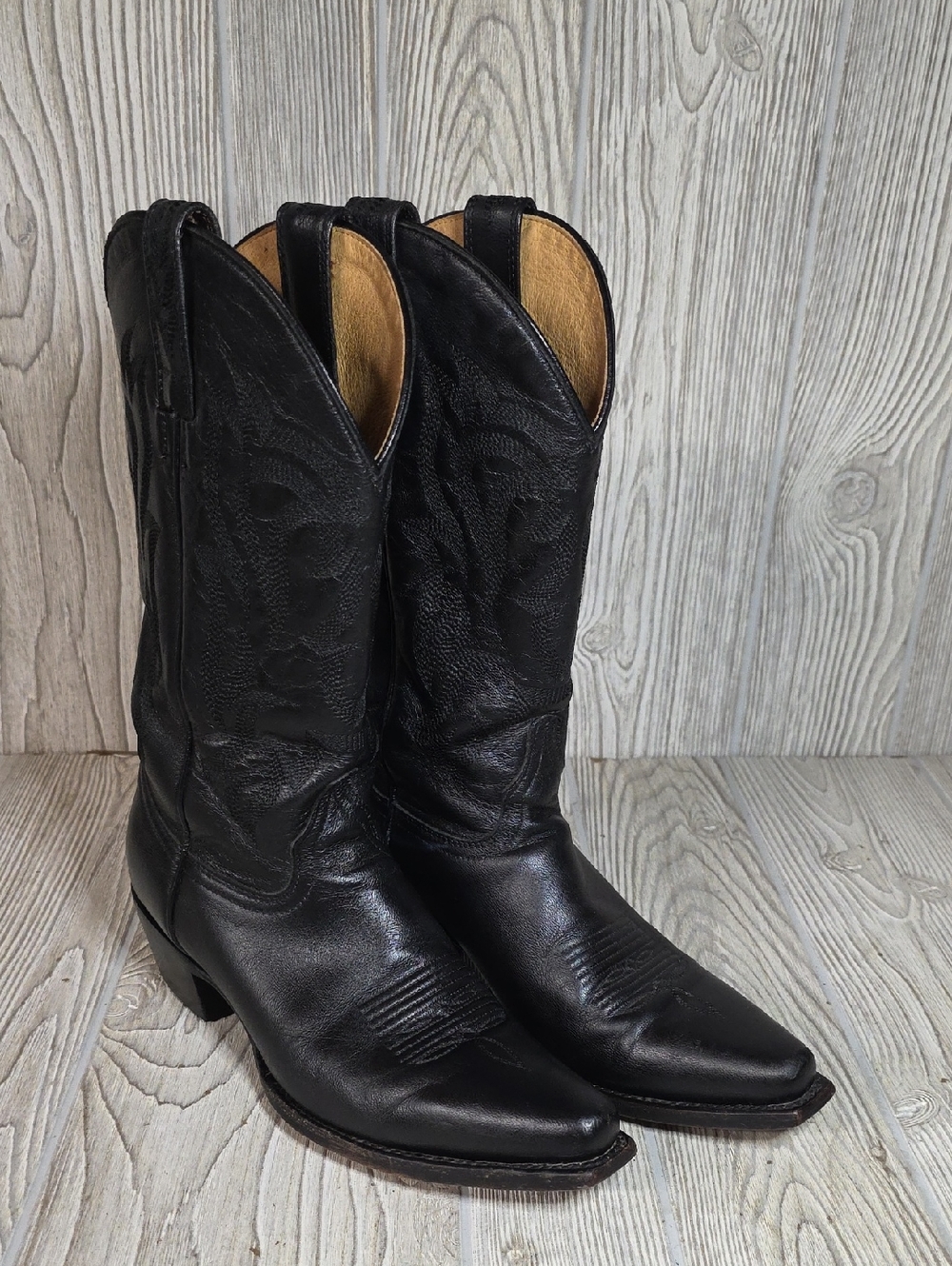 Shyanne Gemma Western Leather Cowgirl Boots Snip Toe Womens Size 8.5 - Picture 8 of 15